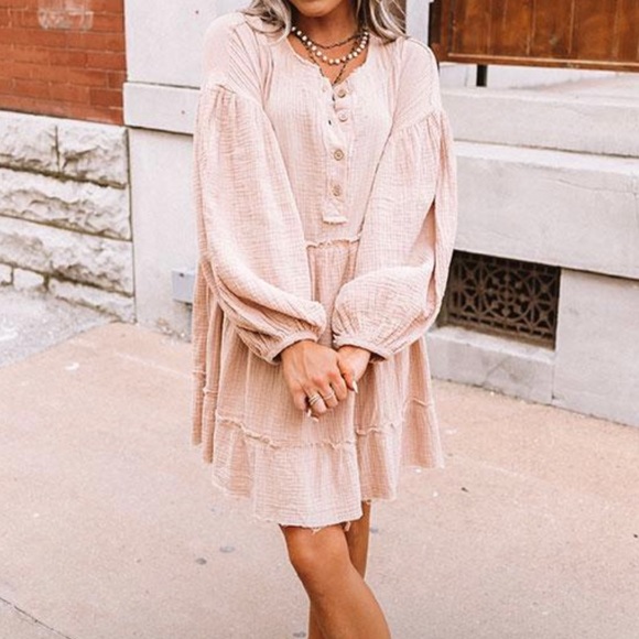 Autumn Destiny Shift Dress - Picture 3 of 4